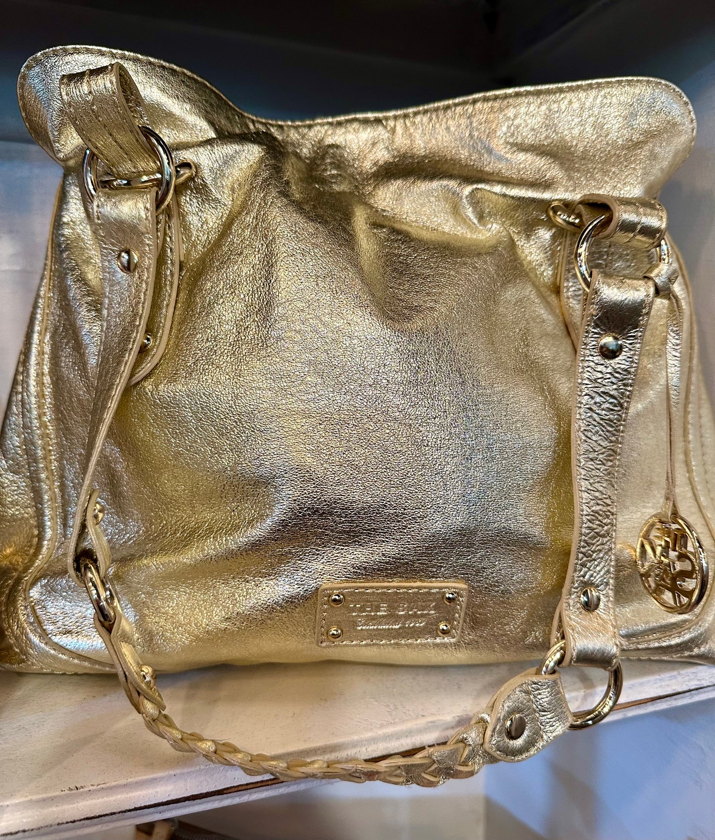 GOLD SAK HANDBAG