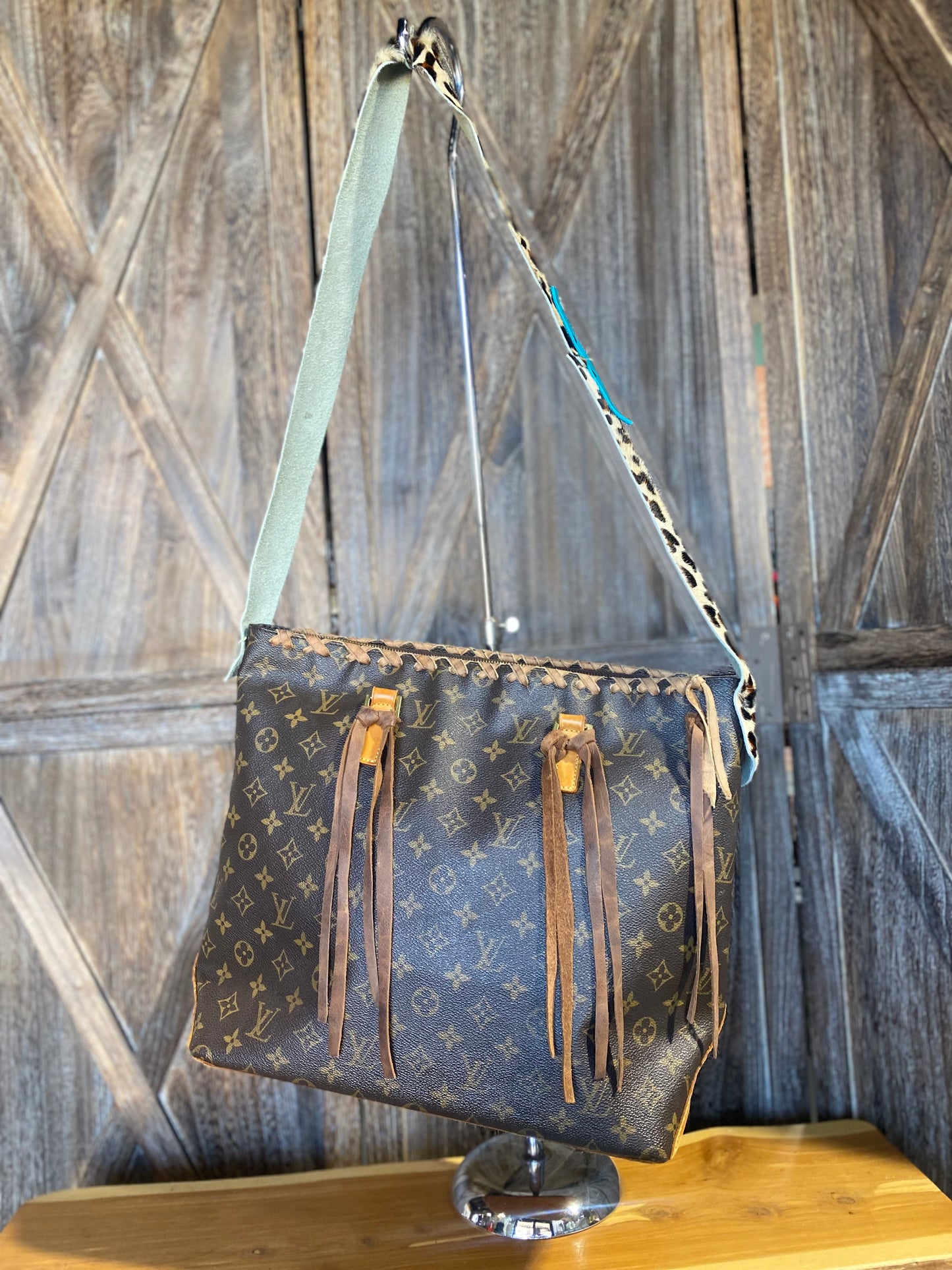 Louis Vuitton Handbag with Foxtail