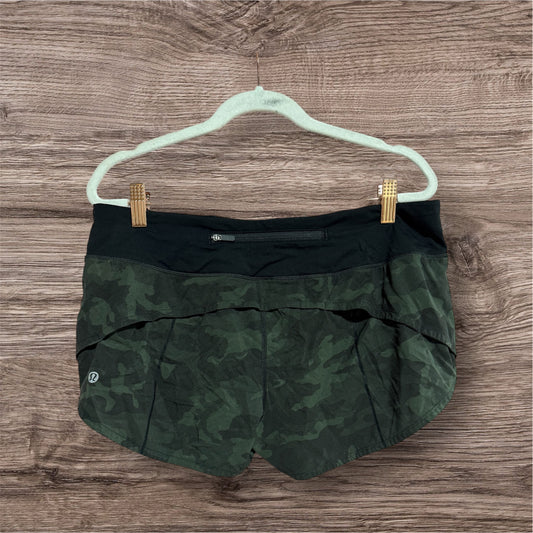 CAMO LULULEMON SHORTS, 8
