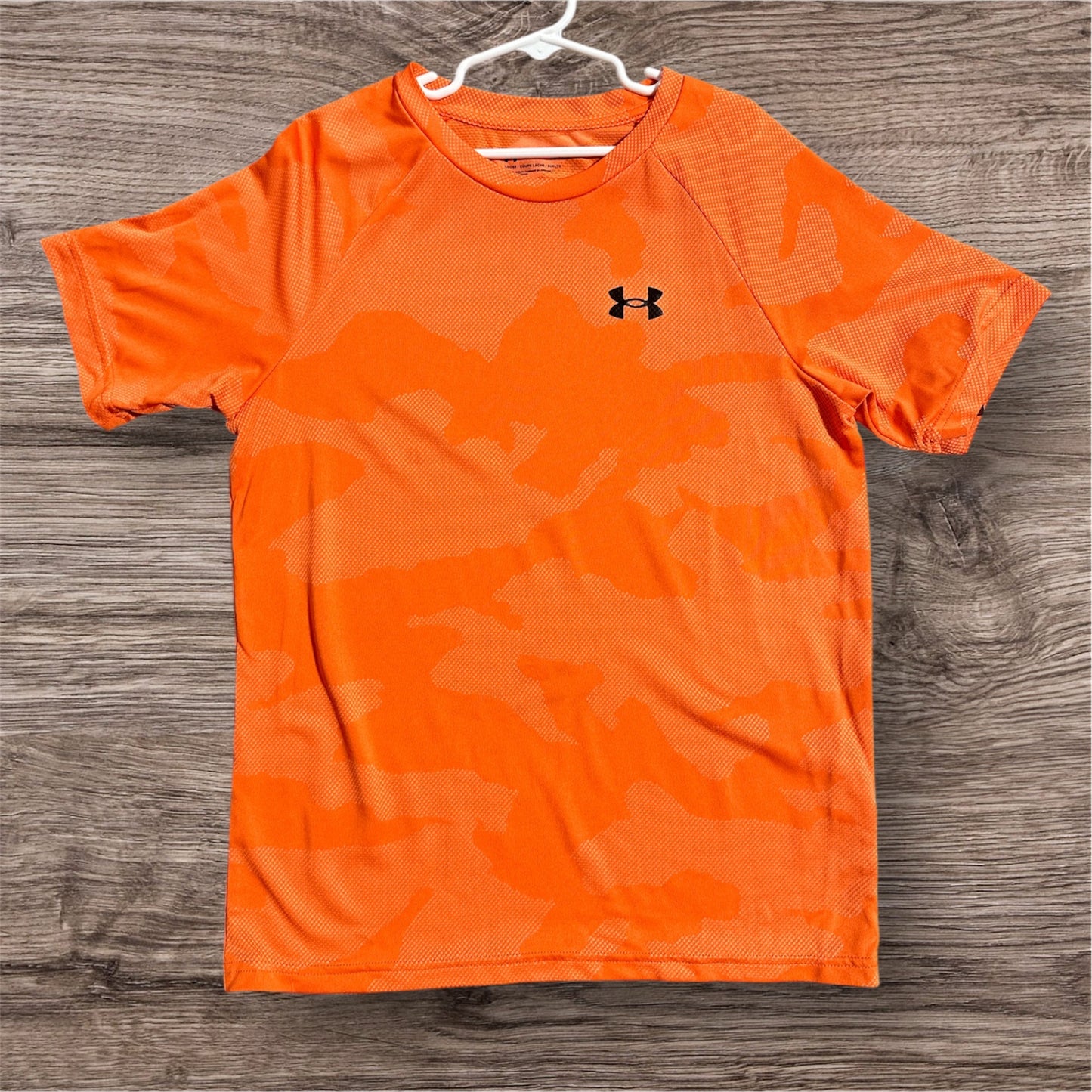 ORANGE UNDER ARMOUR DRI-FIT, 14/16