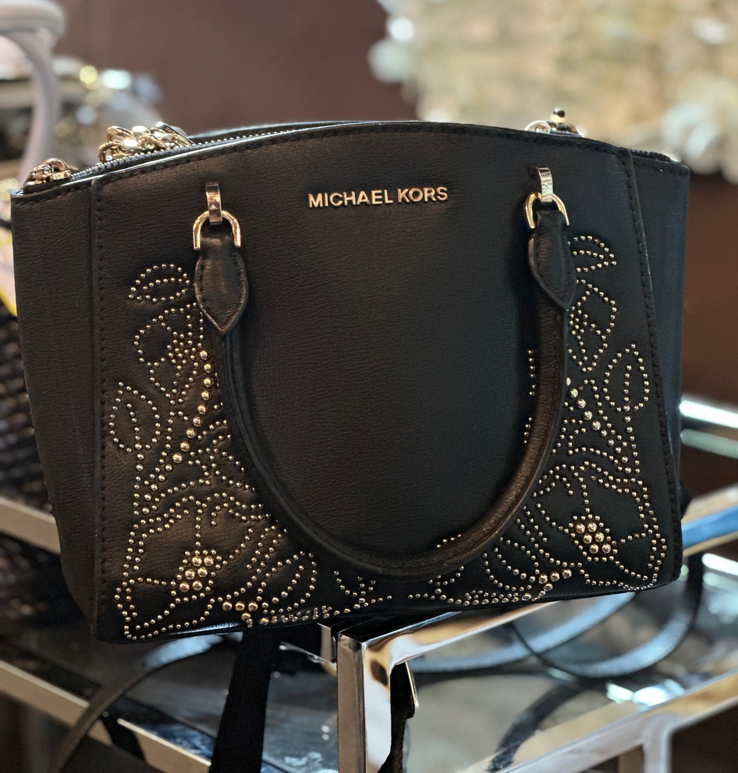 BLACK MICHAEL KORS CROSSBODY