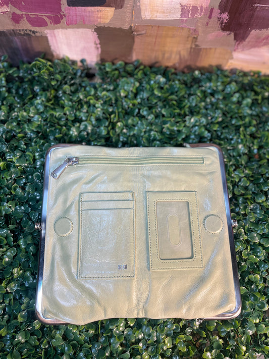 GREEN HOBO WALLET