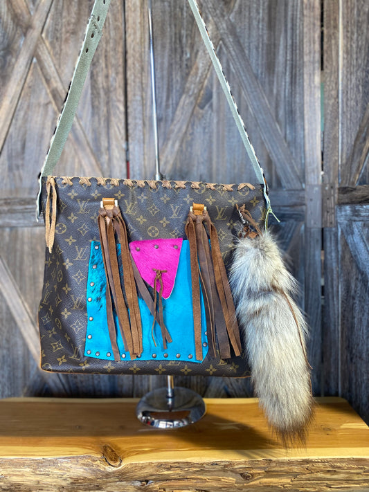 Louis Vuitton Handbag with Foxtail