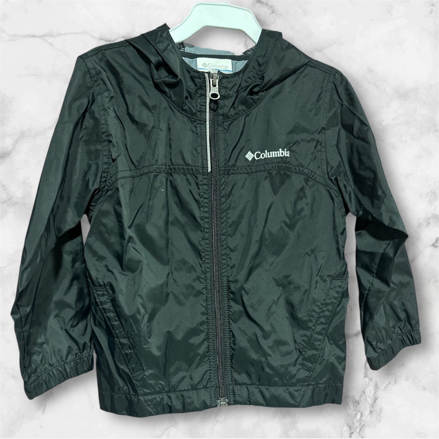 BLACK COLUMBIA JACKET, 4T