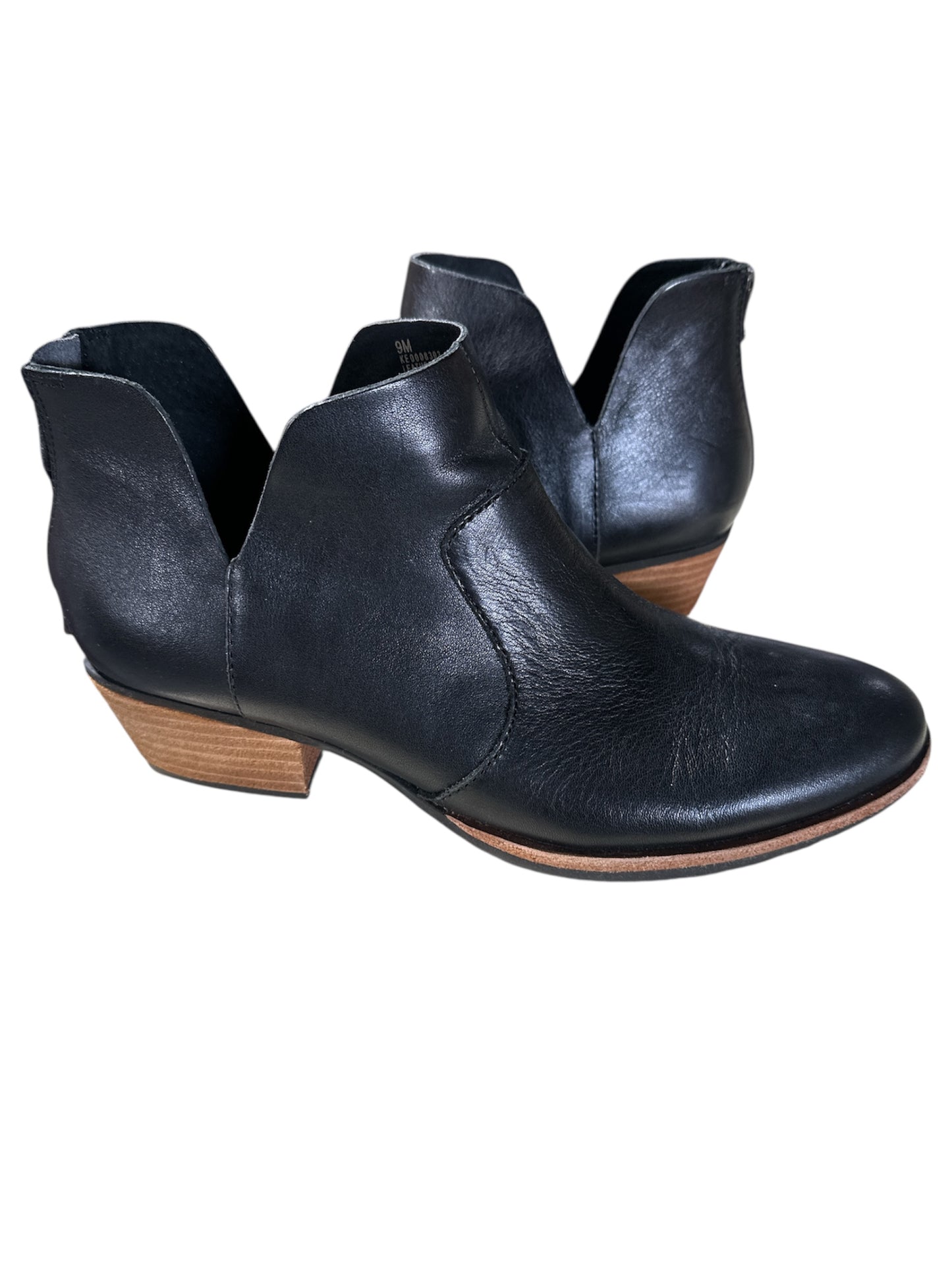 SKY BLACK KORK BOOTIES, 9