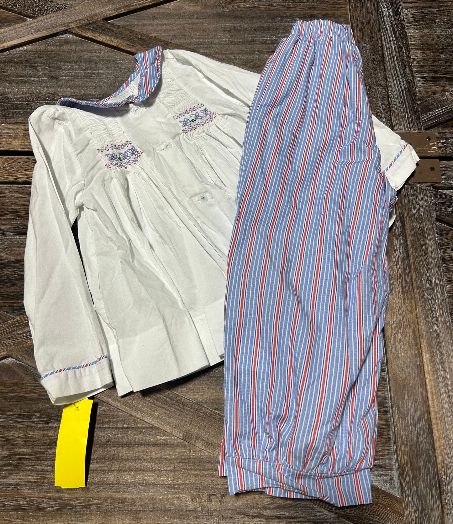 SMOCKE PANTS/ TOP