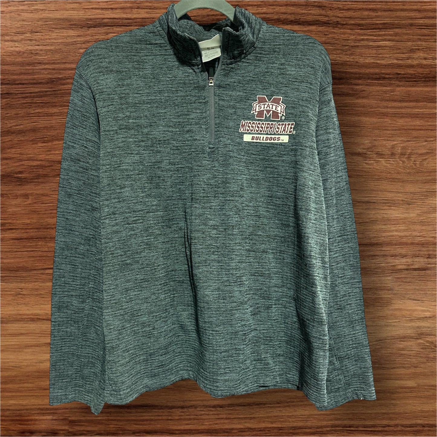 GRAY/ MAROON KNIGHTS APPAREL MSU PULLOVER, MED