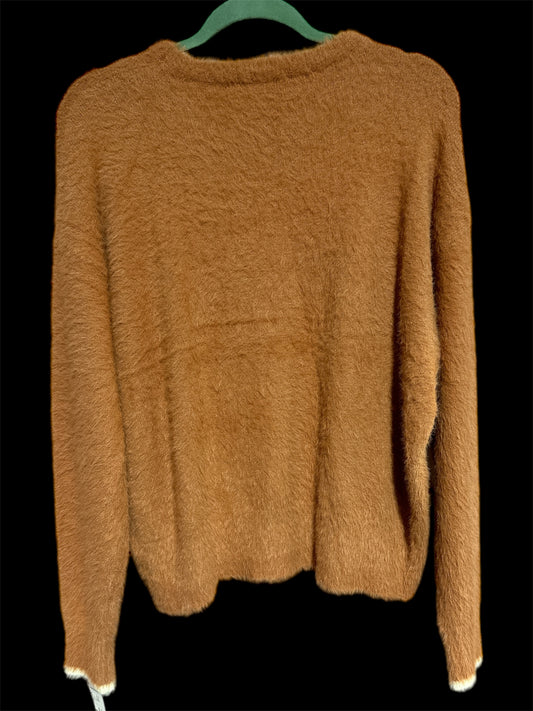 BROWN FANTASTIC FAWN THANKFUL TOP, SMALL