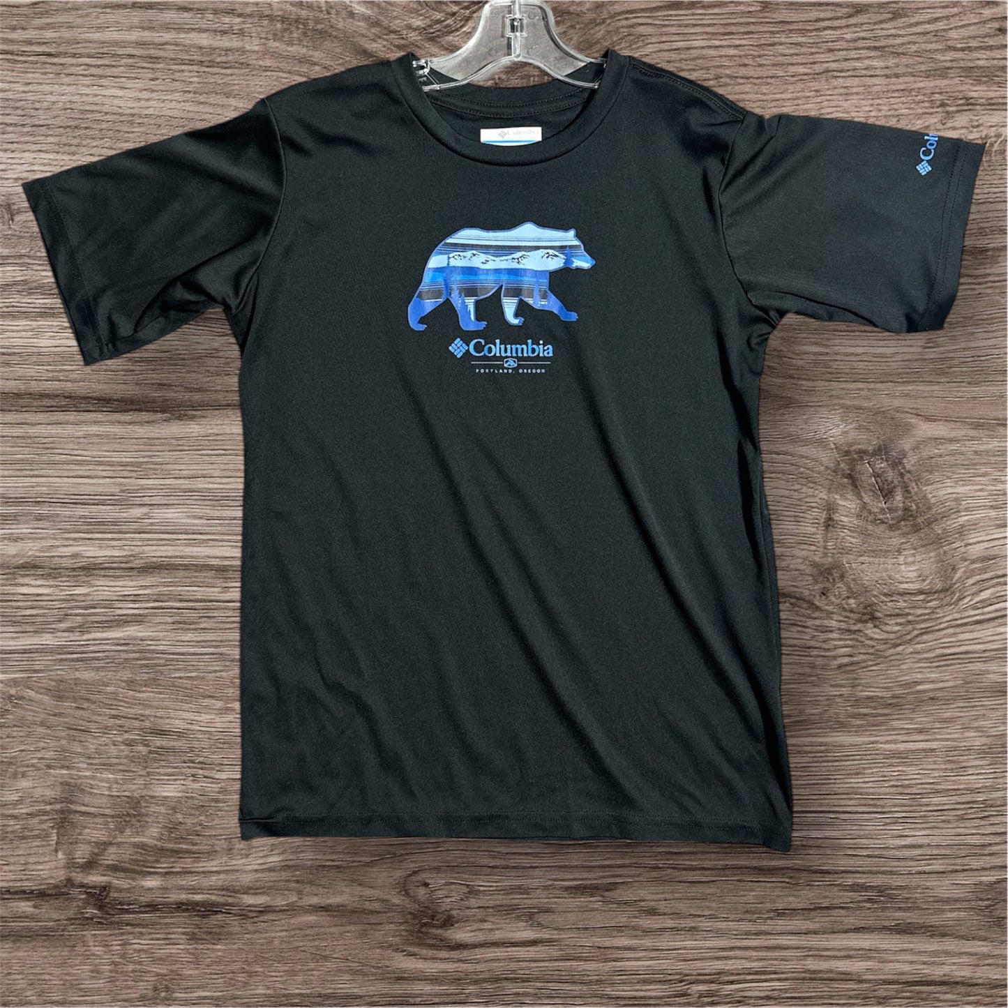 BLACK/ BLUE COLUMBIA DRI-FIT, 14/16