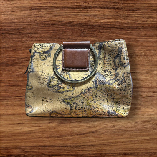 BROWN PATRICIA NASH EUROPEAN MAP PRINT