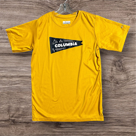 MUSTARD/ BLACK COLUMBIA DRI-FIT, 14/16