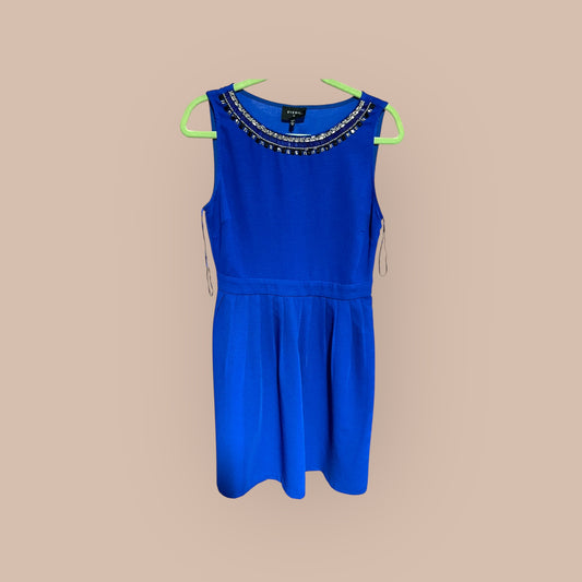 BLUE EVERLY DRESS, MED