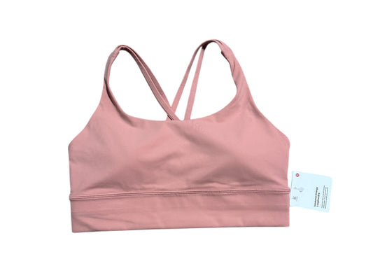 PEACH LULULEMON ENERGY BRA, 8