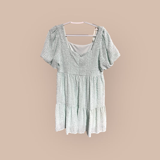 MINT SHE + SKY DRESS, MED