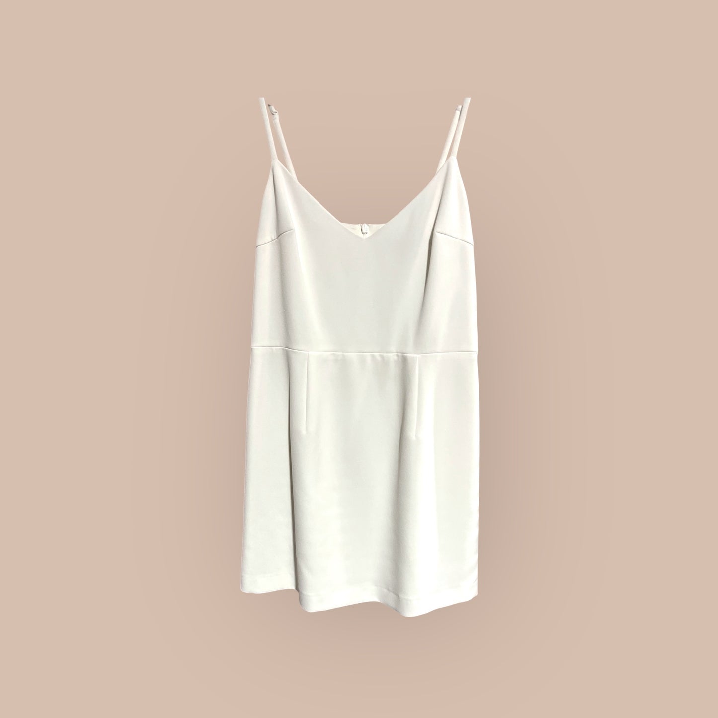 WHITE FRENCH CONNECTION DRESS, 8