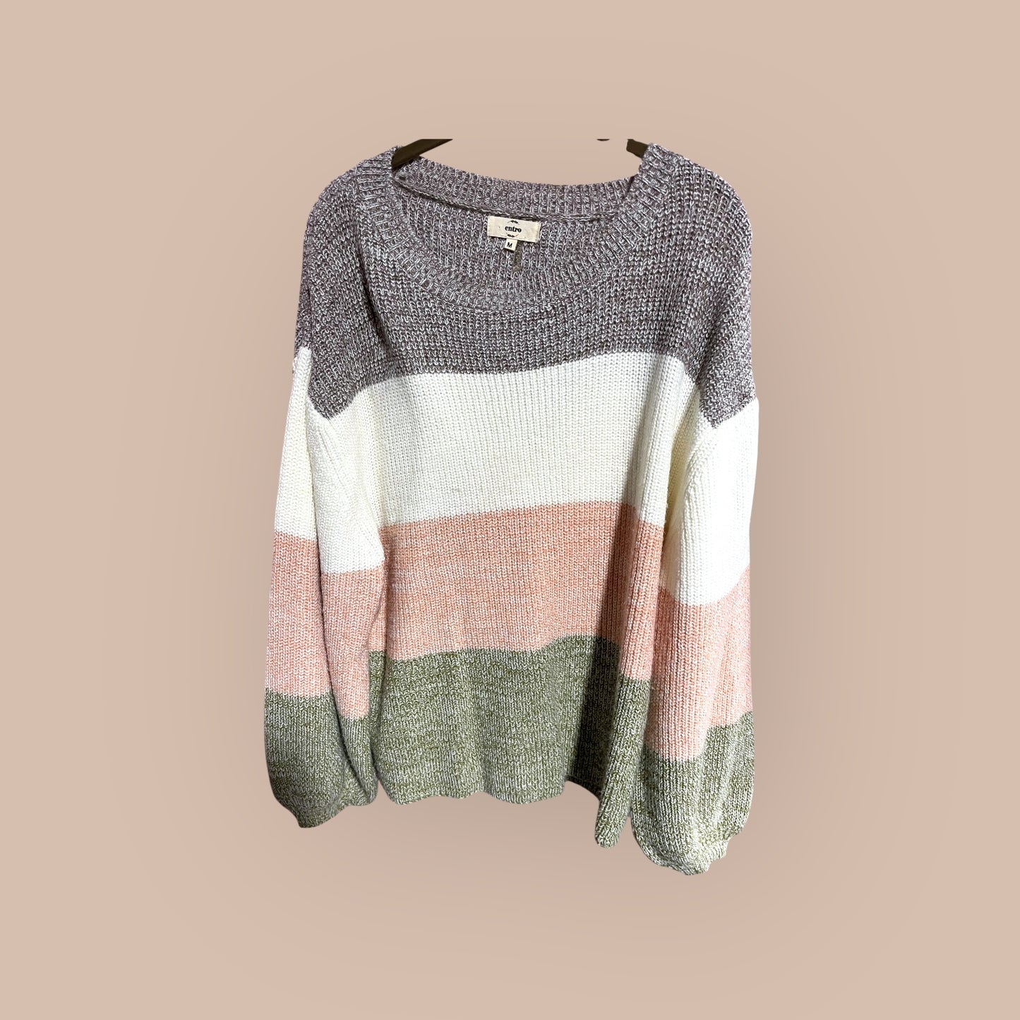 MULTI ENTRO SWEATER, MED