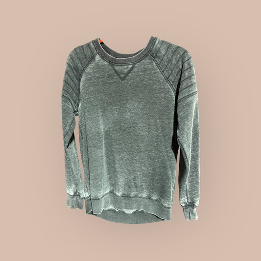 GRAY P.J.SALVAGE SWEAT SHIRT, MED