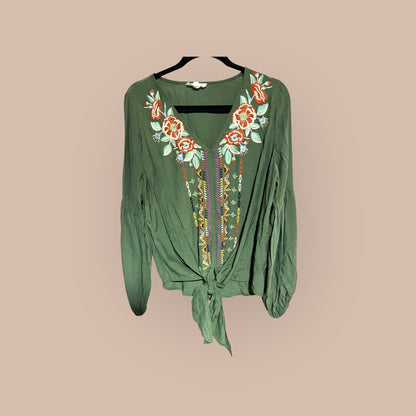 GREEN ENTRO TOP, MED