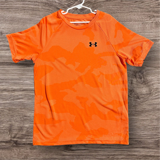 ORANGE UNDER ARMOUR DRI-FIT, 14/16