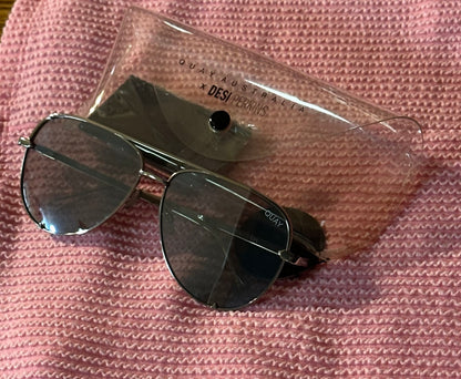 SILVER QUAY DESI PERKINS SUNGLASSES