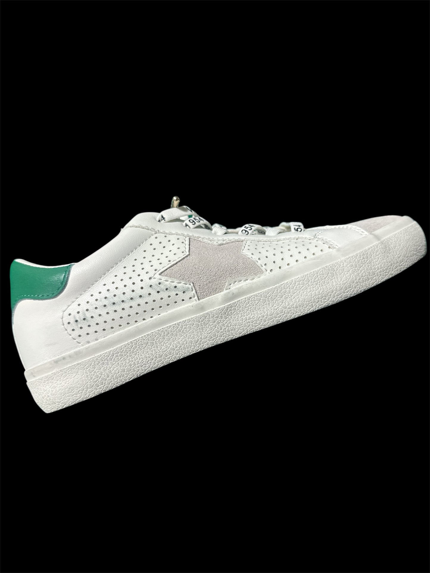 GREEN/ WHITE VINTAGE HAVANA SNEAKERS, 6