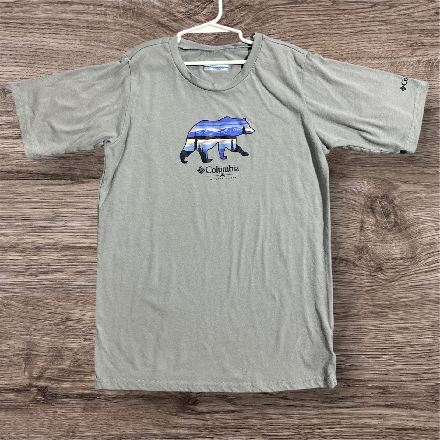 GRAY COLUMBIA T SHIRT, 18/20