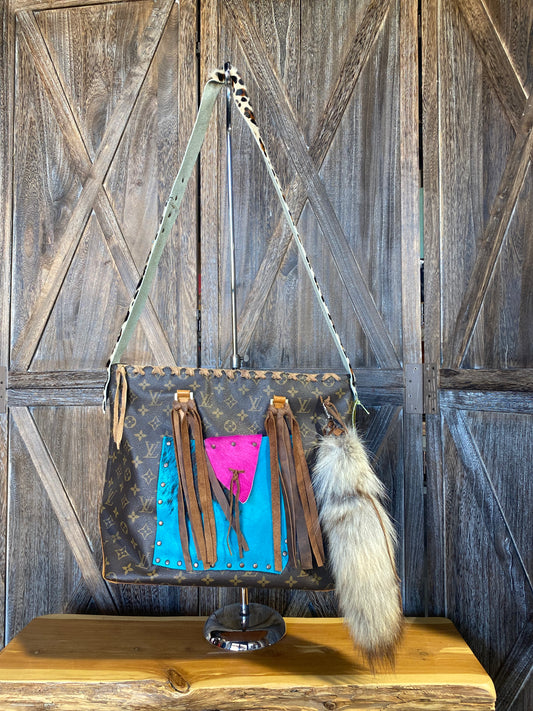 Louis Vuitton Handbag with Foxtail