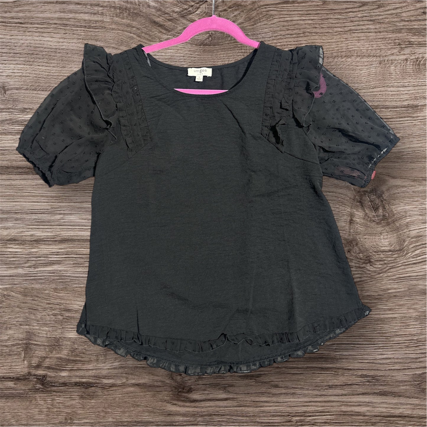 BLACK UMGEE TOP, SMALL