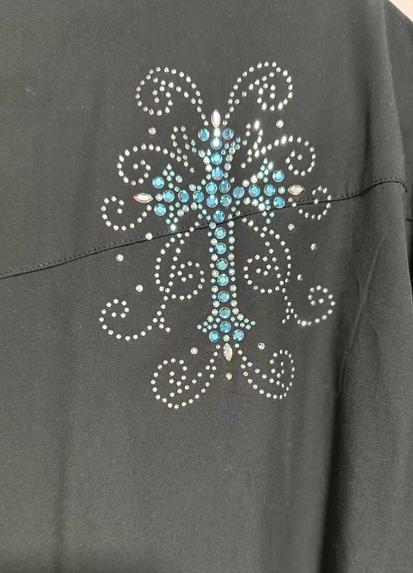 BLACK COWGIRL HARDWARE WOMEN, XL