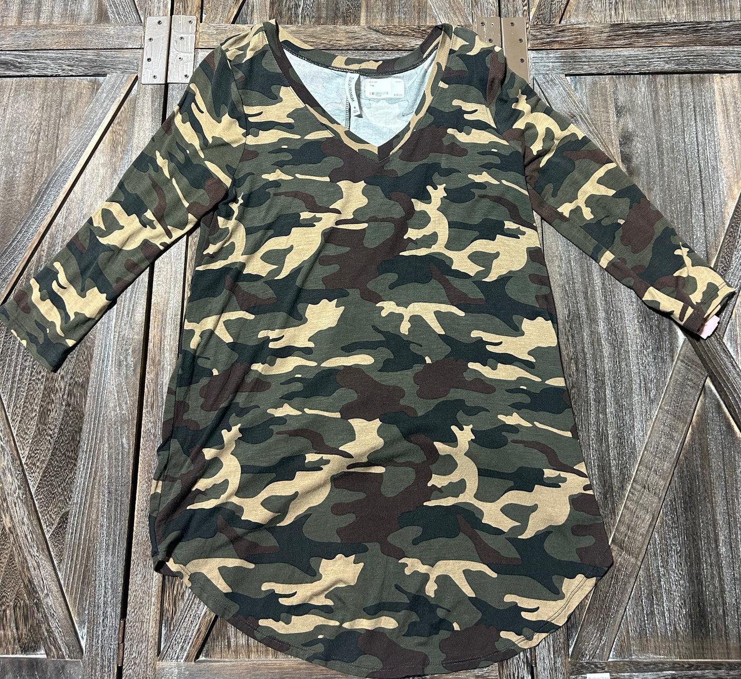 CAMO ZENANA TOP (NWT), MED