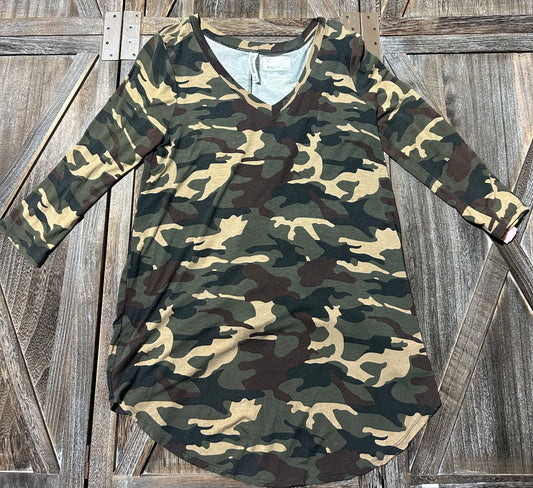 CAMO ZENANA TOP (NWT), MED