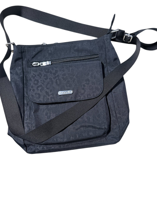 BLACK PRINT BAGGALLINI CROSSBODY