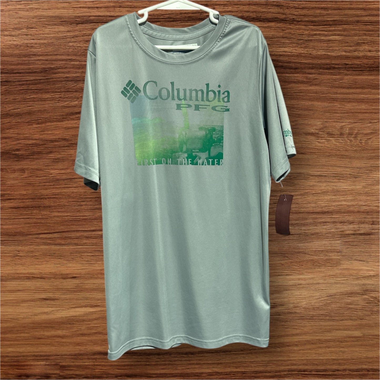 GRAY/ GREEN COLUMBIA PFG, 14/16
