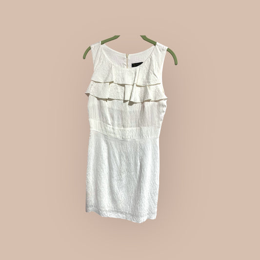 CREAM KLD SIGNATURE DRESS, SMALL