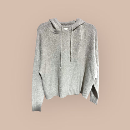 GREY LOVED + ADORED PULL OVER, MED