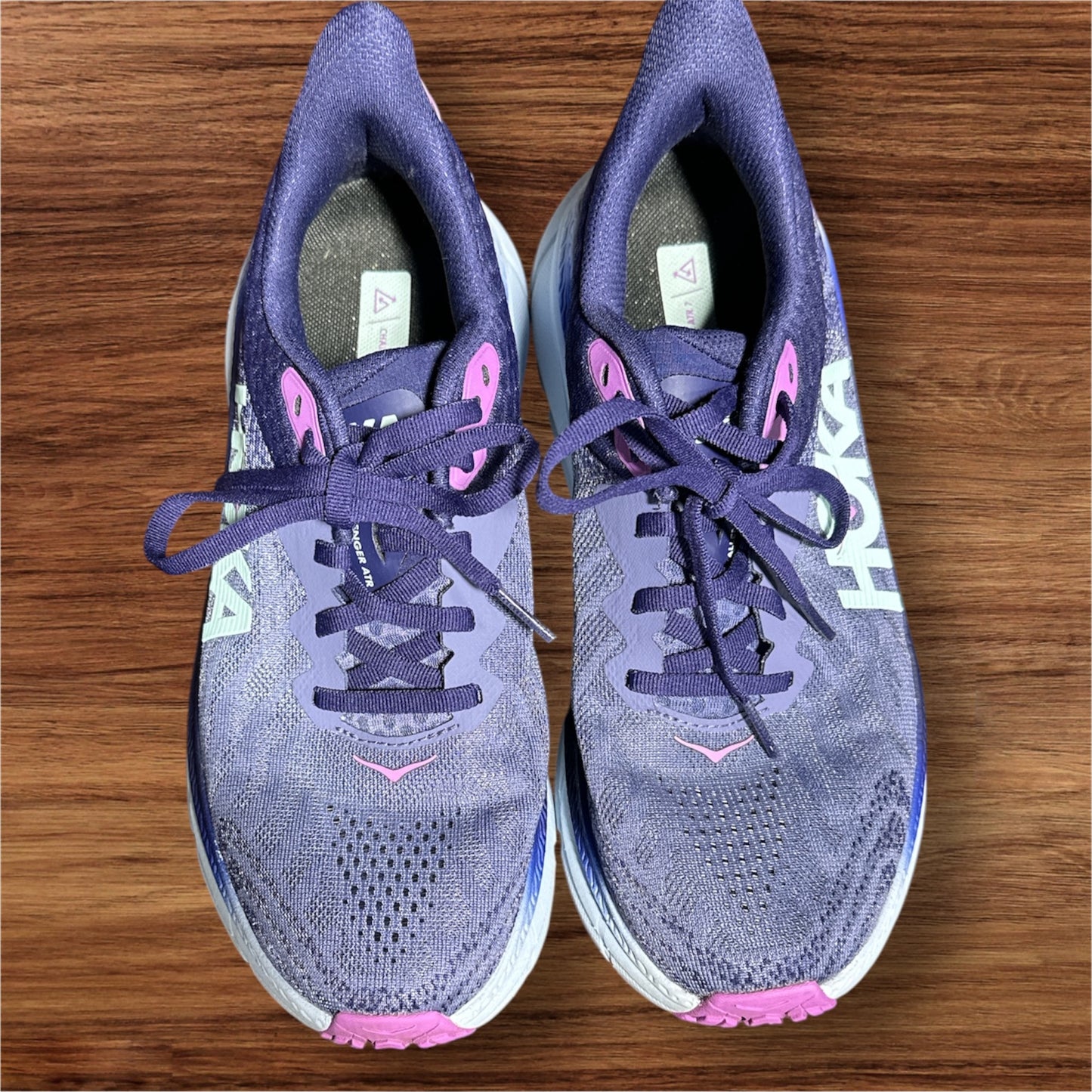 BLUE/ PURPLE HOKA CHALLENGER ART7, 8