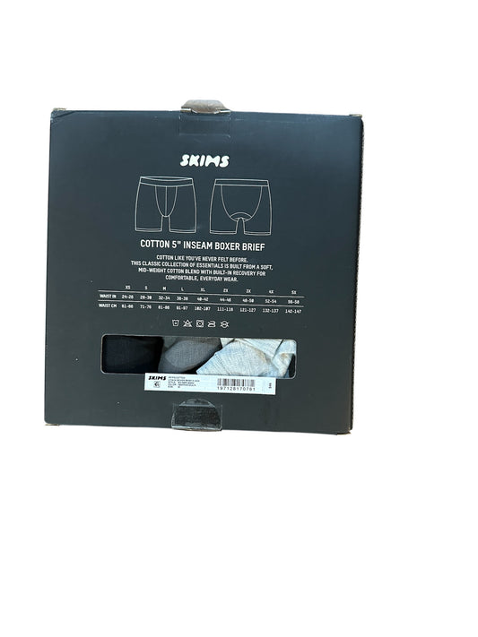 GRAY SKIMS NEW UNDERWEAR, MED