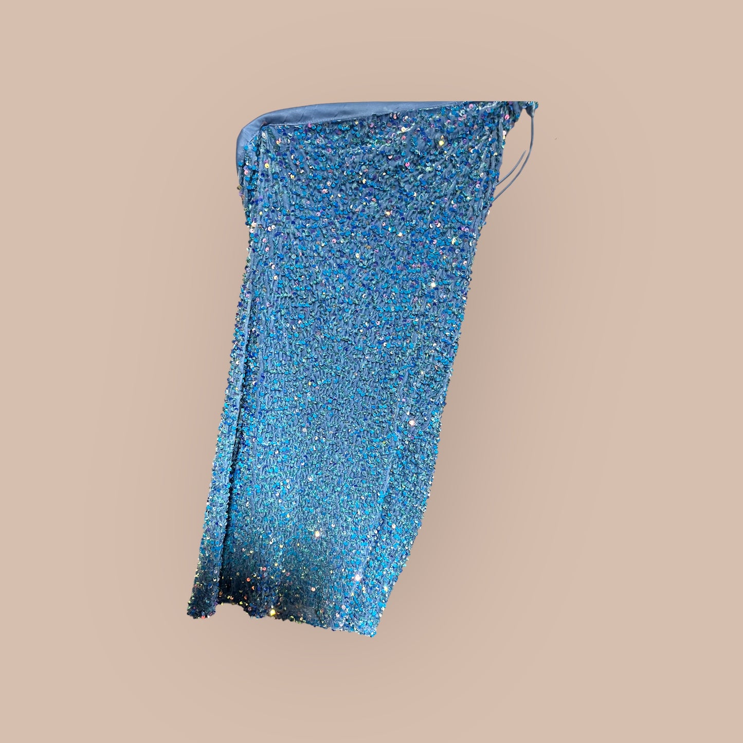 BLUE MIDNIGHT DOLL SEQUIN DRESS, MED