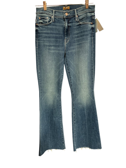 DENIM MOTHER THE WEEKENDER FRAY, 28