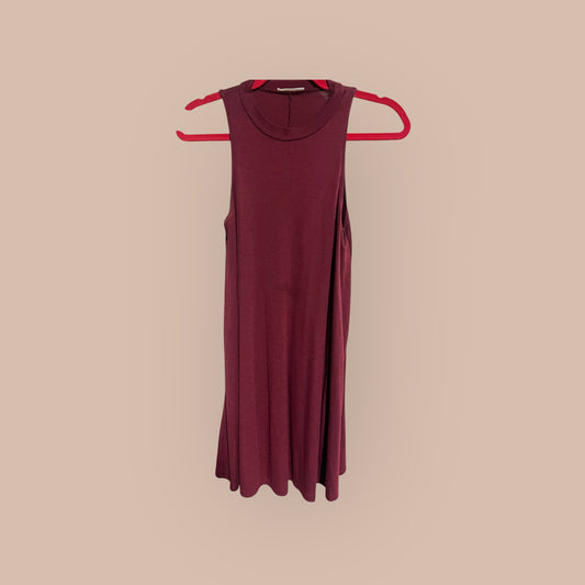 MAROON MAITAI DRESS, SMALL