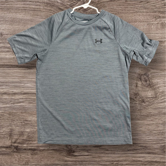 GRAY UNDER ARMOUR DRI-FIT, Y LARGE