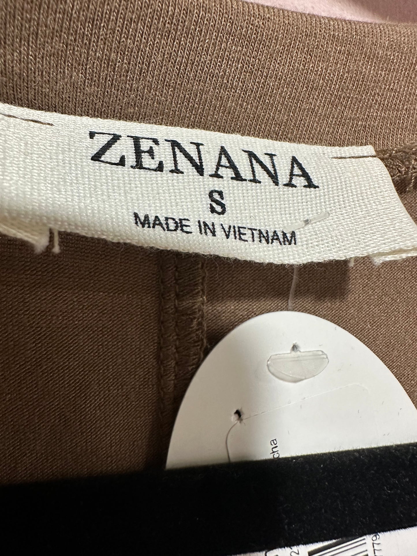 MOCHA ZENANA PONCHO RELAXED, SMALL