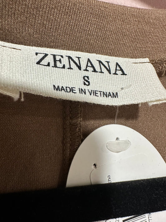 MOCHA ZENANA PONCHO RELAXED, SMALL