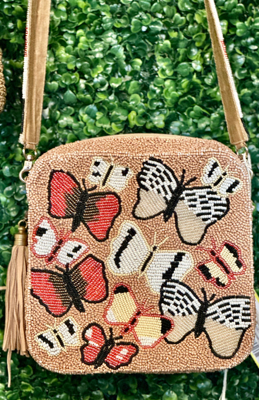 CROSSBODY HANDBAG MOYNA, BUTTERFLY