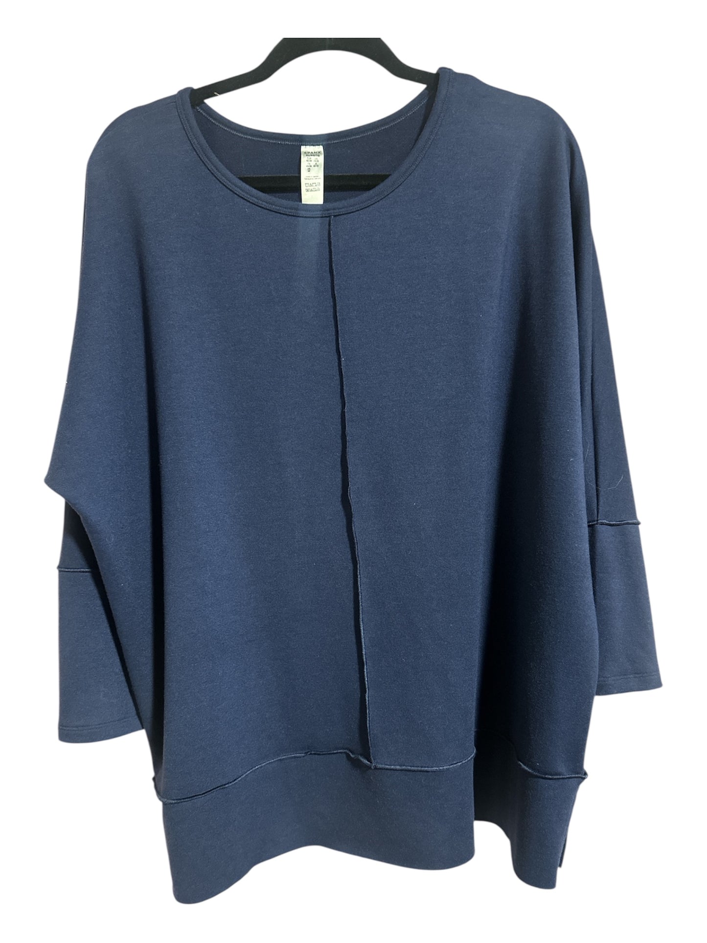 BLUE SPANX OVERSIZED TOP, XL