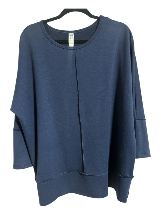 BLUE SPANX OVERSIZED TOP, XL