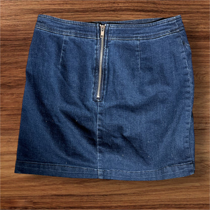 DENIM FLYING TOMATO SKIRT, MED