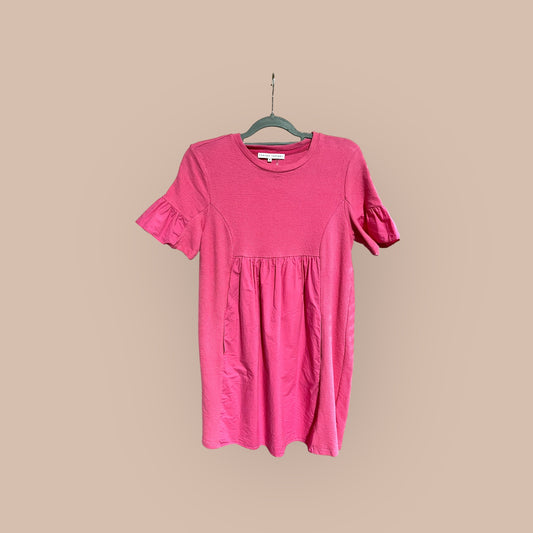 PINK ENGLISH FACTORY DRESS, MED