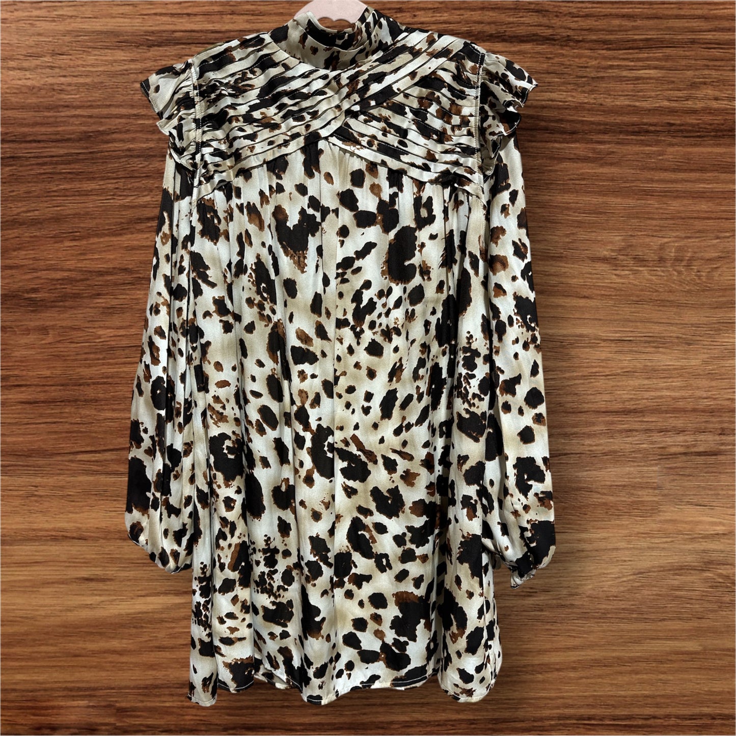 BROWN ENTRO DRESS, LARGE